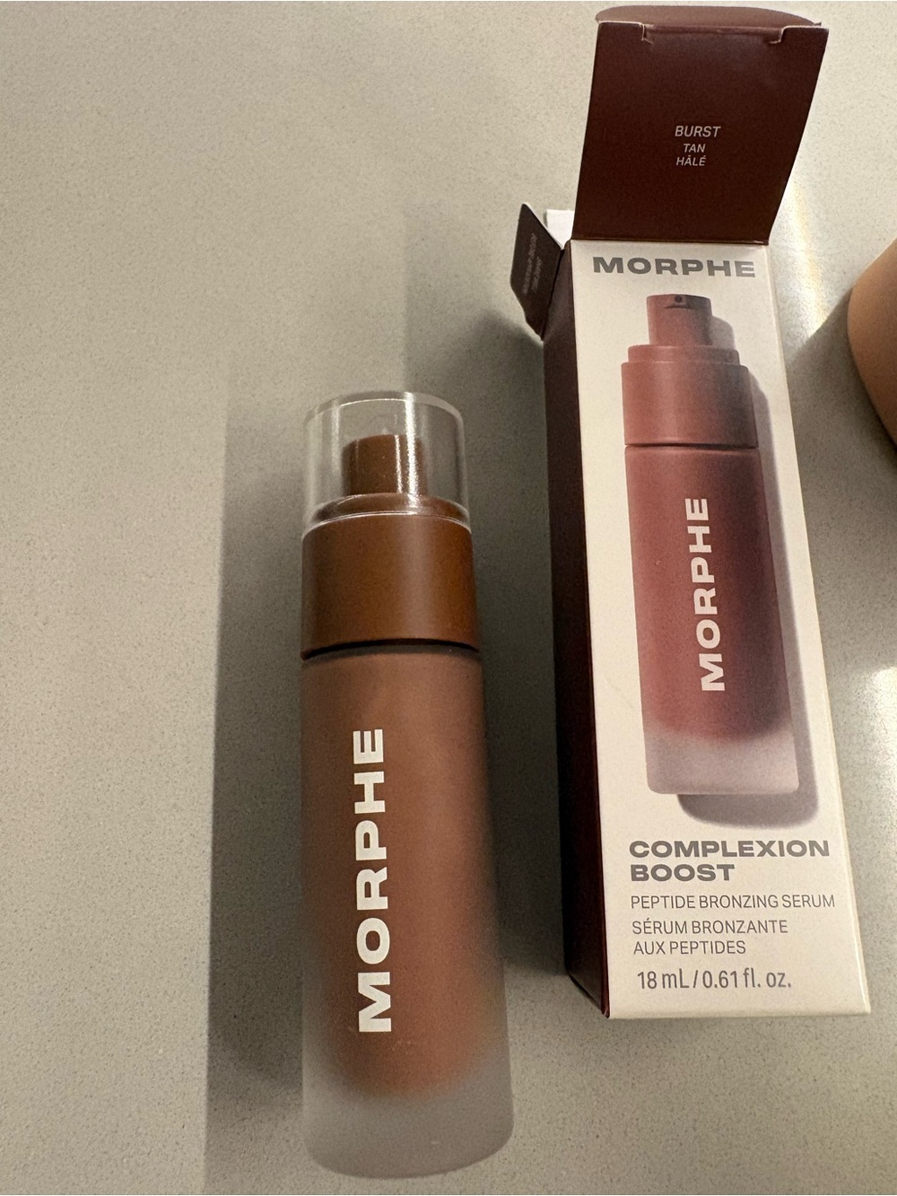 Morphe Complexion Boost Peptide Bronzing Serum - Burst Tan